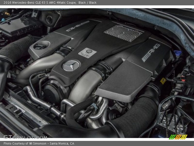  2016 GLE 63 S AMG 4Matic Coupe Engine - 5.5 Liter AMG DI biturbo DOHC 32-Valve VVT V8