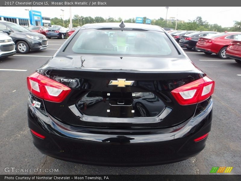 Mosaic Black Metallic / Jet Black 2017 Chevrolet Cruze LS