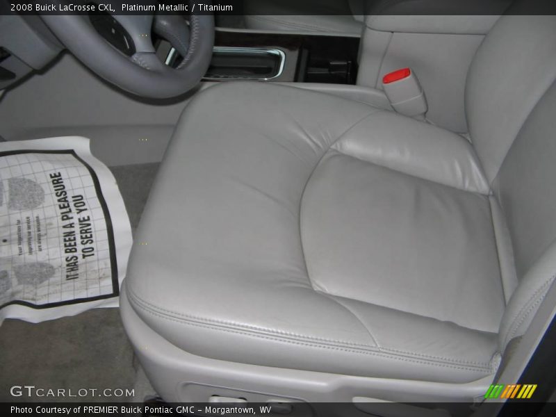 Platinum Metallic / Titanium 2008 Buick LaCrosse CXL