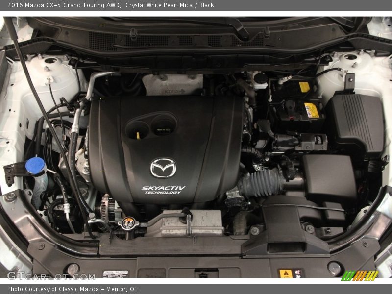 2016 CX-5 Grand Touring AWD Engine - 2.5 Liter DI DOHC 16-Valve VVT SKYACTIV-G 4 Cylinder
