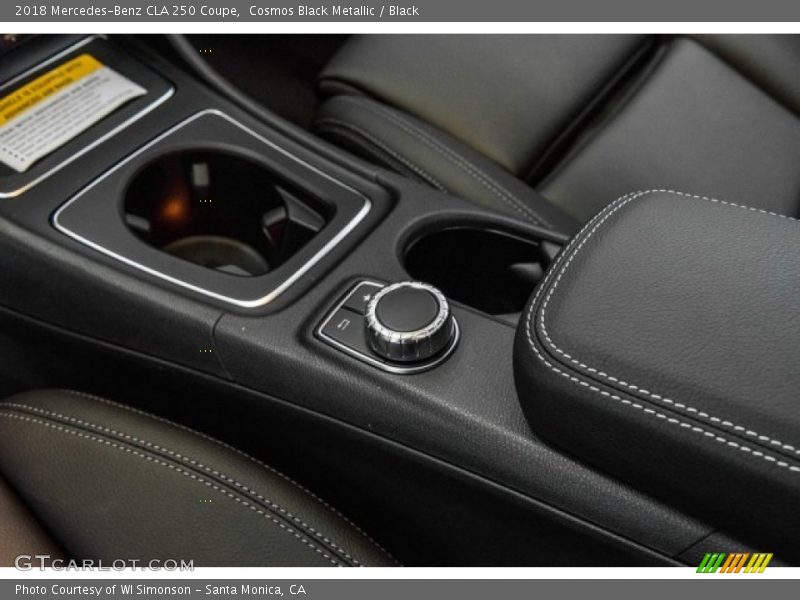 Cosmos Black Metallic / Black 2018 Mercedes-Benz CLA 250 Coupe