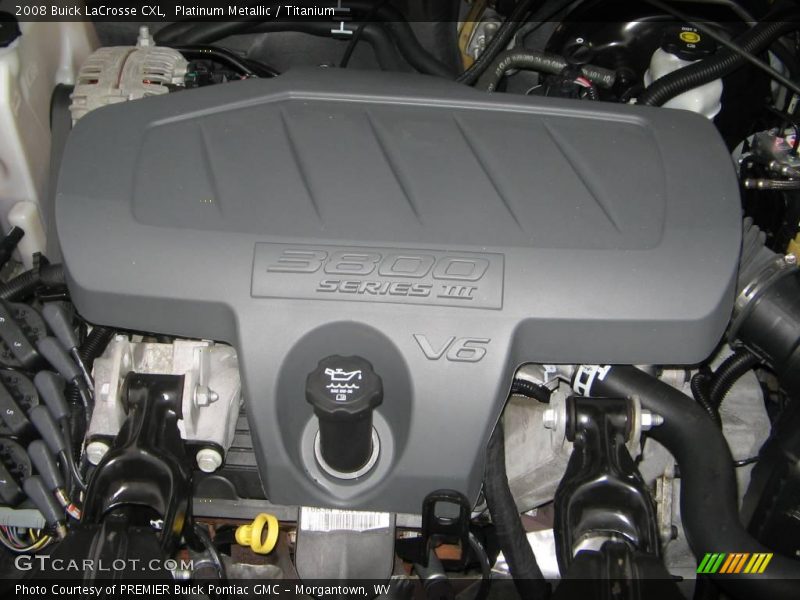 Platinum Metallic / Titanium 2008 Buick LaCrosse CXL