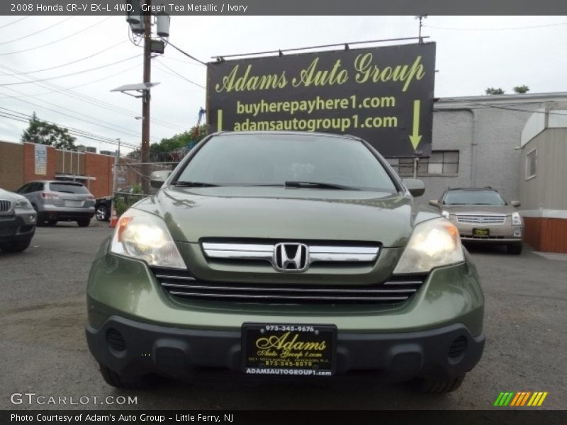 Green Tea Metallic / Ivory 2008 Honda CR-V EX-L 4WD