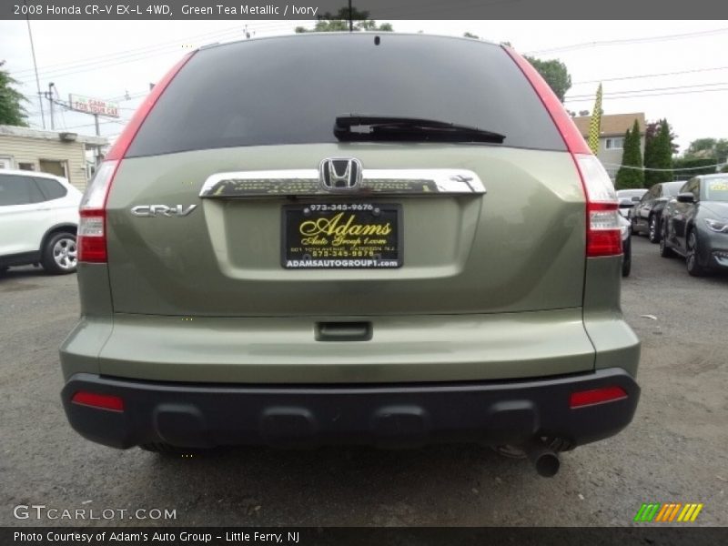 Green Tea Metallic / Ivory 2008 Honda CR-V EX-L 4WD