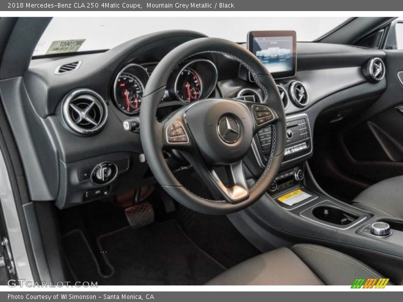 Dashboard of 2018 CLA 250 4Matic Coupe