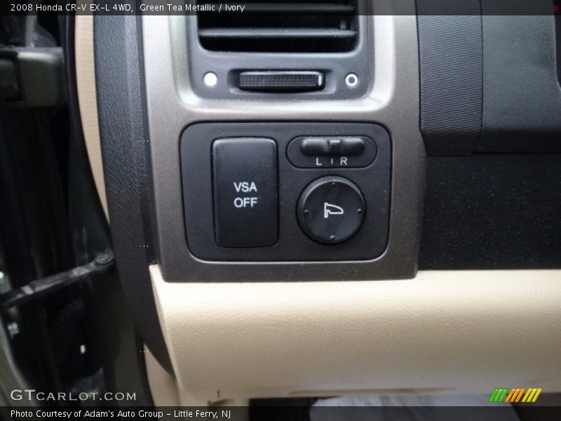 Green Tea Metallic / Ivory 2008 Honda CR-V EX-L 4WD