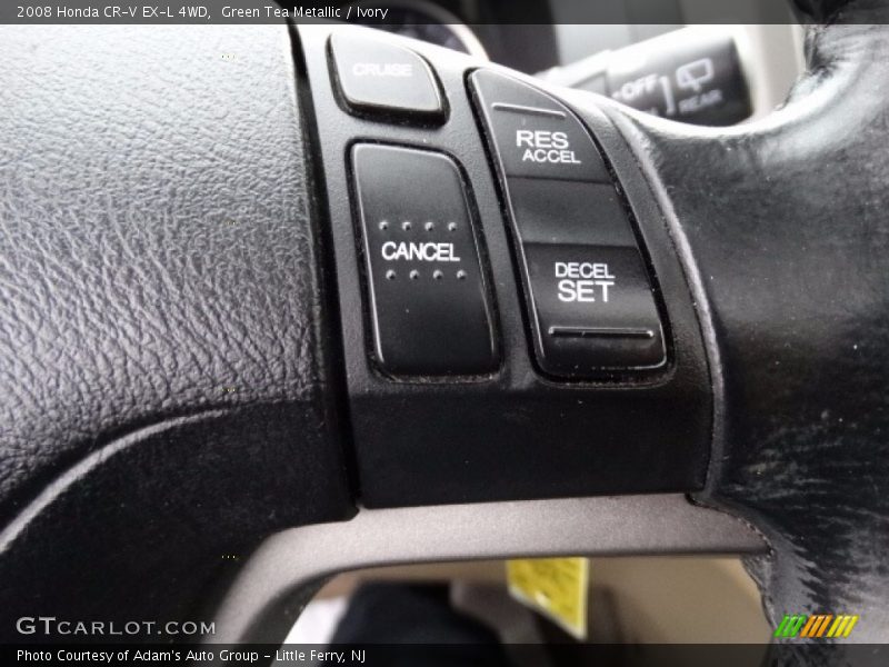 Green Tea Metallic / Ivory 2008 Honda CR-V EX-L 4WD