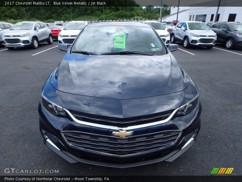 Blue Velvet Metallic / Jet Black 2017 Chevrolet Malibu LT