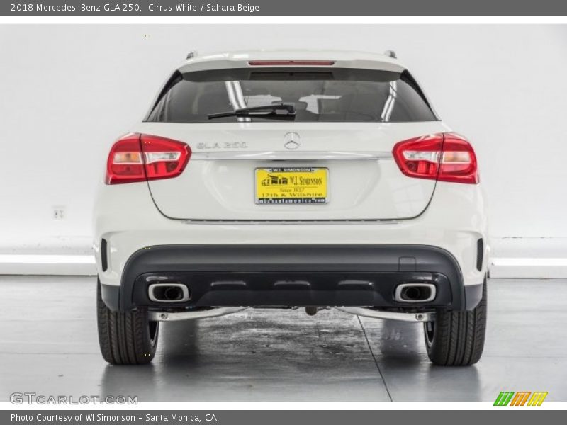 Cirrus White / Sahara Beige 2018 Mercedes-Benz GLA 250