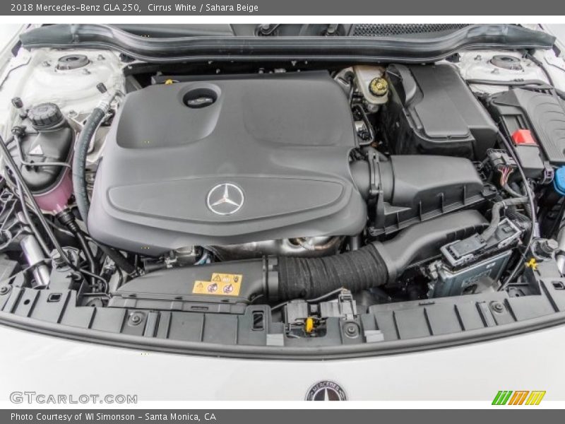 Cirrus White / Sahara Beige 2018 Mercedes-Benz GLA 250