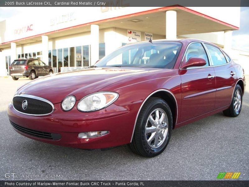 Cardinal Red Metallic / Gray 2005 Buick LaCrosse CXL