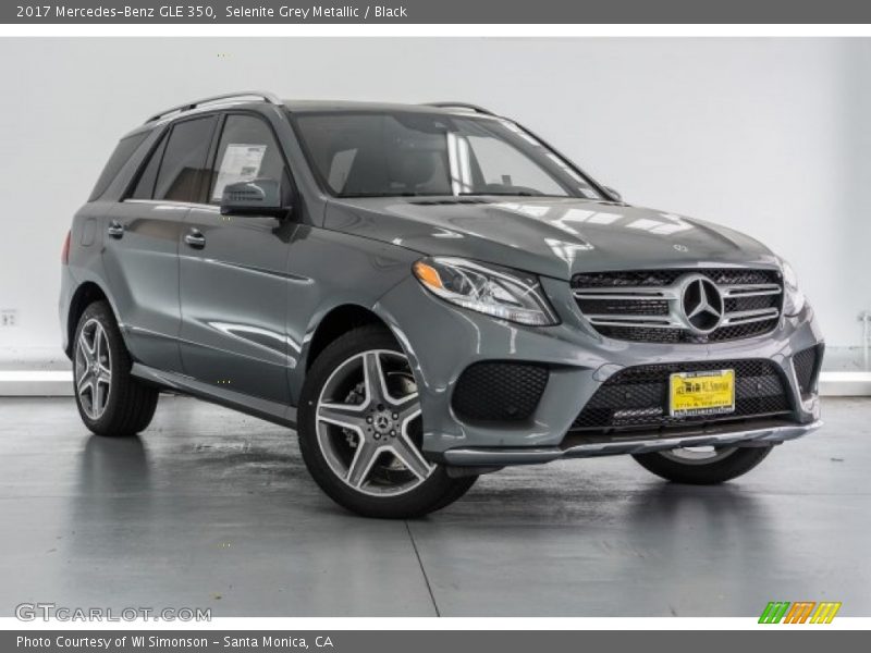 Selenite Grey Metallic / Black 2017 Mercedes-Benz GLE 350
