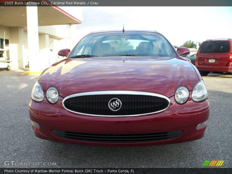Cardinal Red Metallic / Gray 2005 Buick LaCrosse CXL