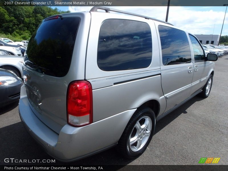 Silverstone Metallic / Medium Gray 2007 Chevrolet Uplander LT