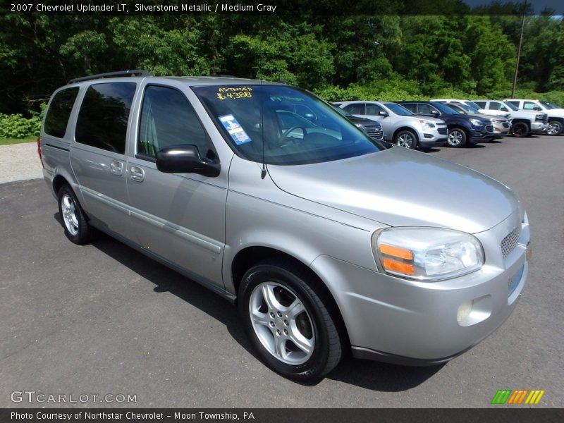 Silverstone Metallic / Medium Gray 2007 Chevrolet Uplander LT