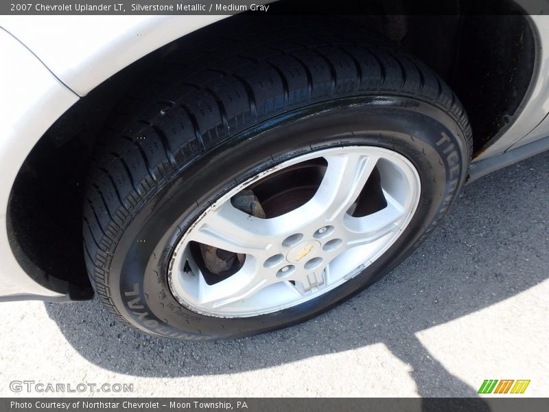 Silverstone Metallic / Medium Gray 2007 Chevrolet Uplander LT