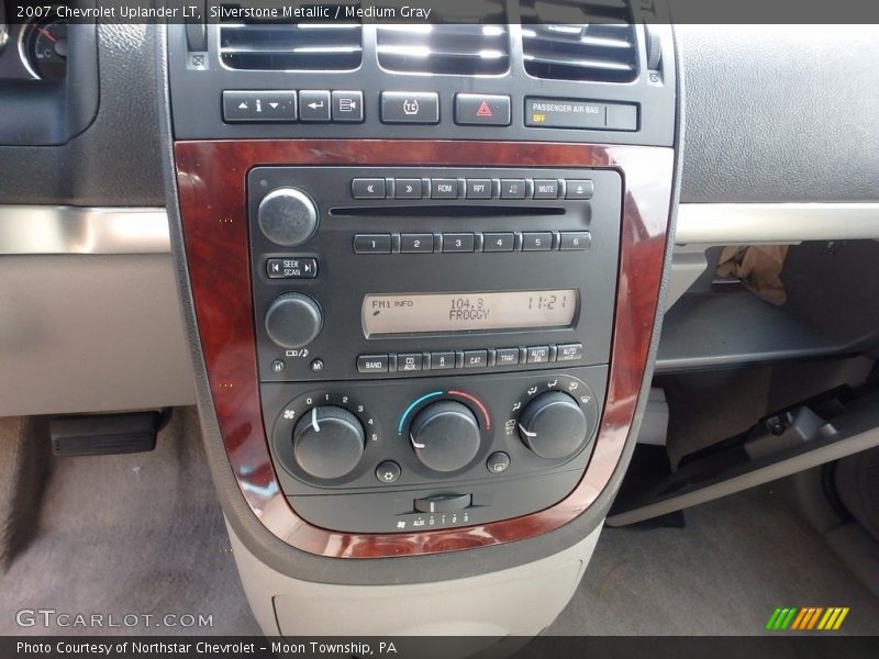Silverstone Metallic / Medium Gray 2007 Chevrolet Uplander LT