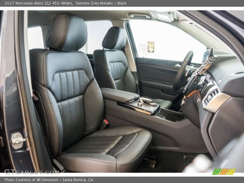 Selenite Grey Metallic / Black 2017 Mercedes-Benz GLS 450 4Matic