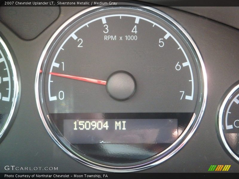 Silverstone Metallic / Medium Gray 2007 Chevrolet Uplander LT