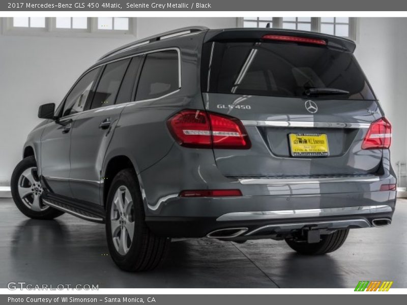 Selenite Grey Metallic / Black 2017 Mercedes-Benz GLS 450 4Matic