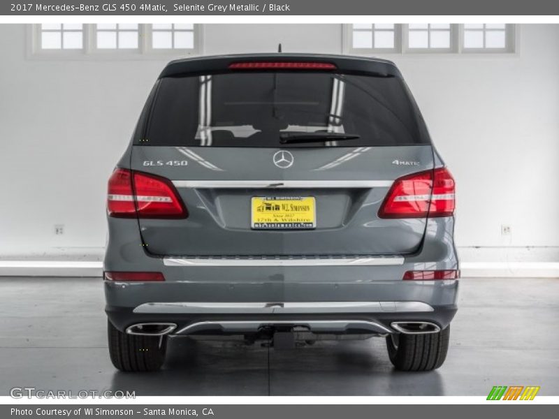 Selenite Grey Metallic / Black 2017 Mercedes-Benz GLS 450 4Matic