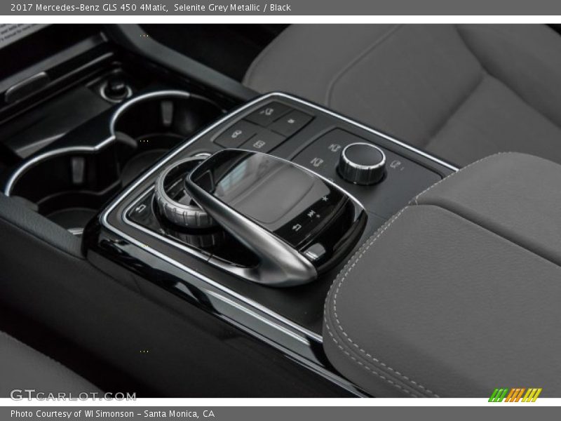 Selenite Grey Metallic / Black 2017 Mercedes-Benz GLS 450 4Matic