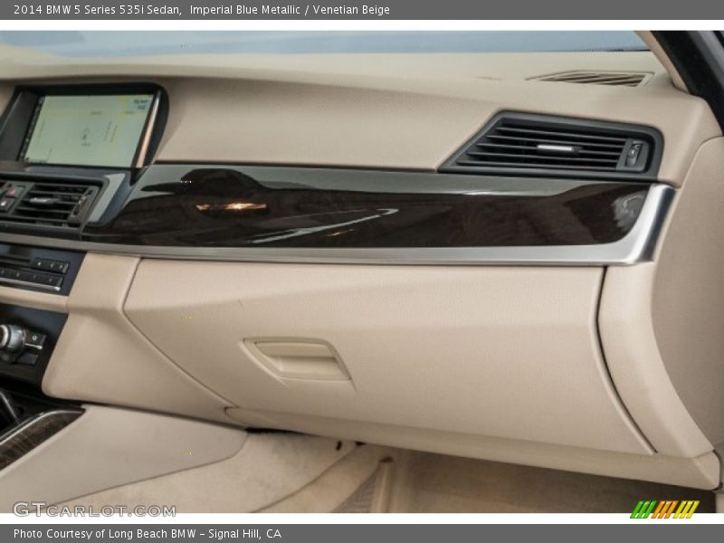Imperial Blue Metallic / Venetian Beige 2014 BMW 5 Series 535i Sedan