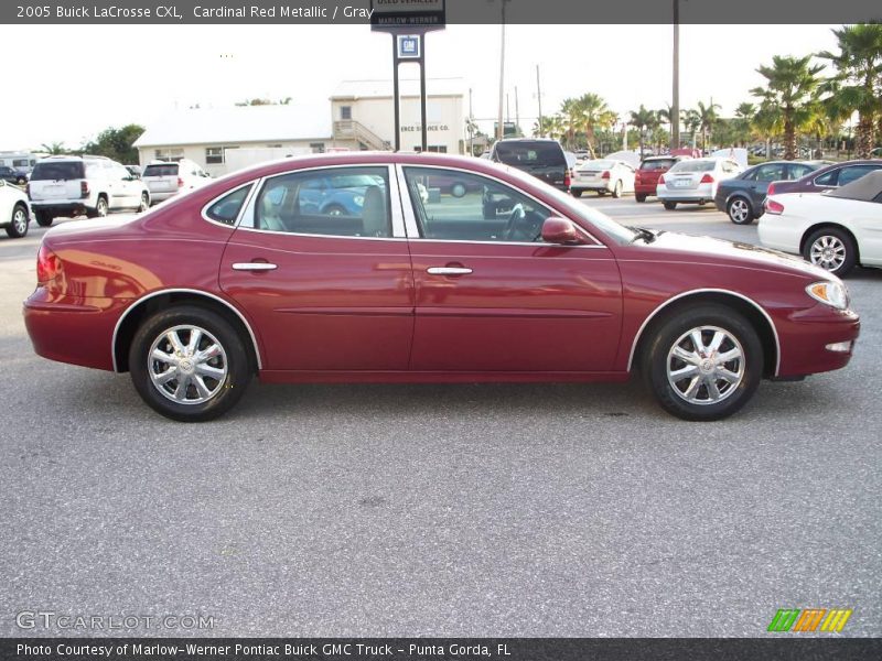 Cardinal Red Metallic / Gray 2005 Buick LaCrosse CXL