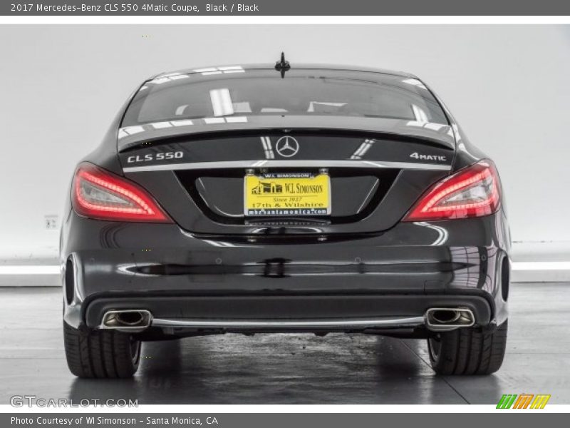 Black / Black 2017 Mercedes-Benz CLS 550 4Matic Coupe