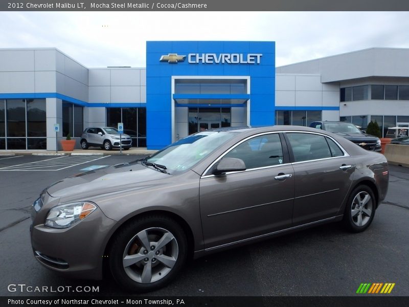 Mocha Steel Metallic / Cocoa/Cashmere 2012 Chevrolet Malibu LT