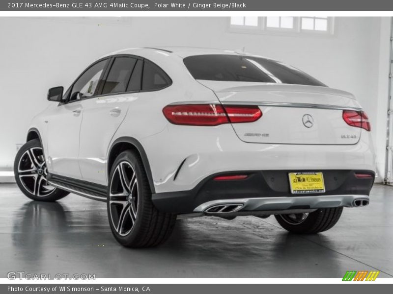 Polar White / Ginger Beige/Black 2017 Mercedes-Benz GLE 43 AMG 4Matic Coupe