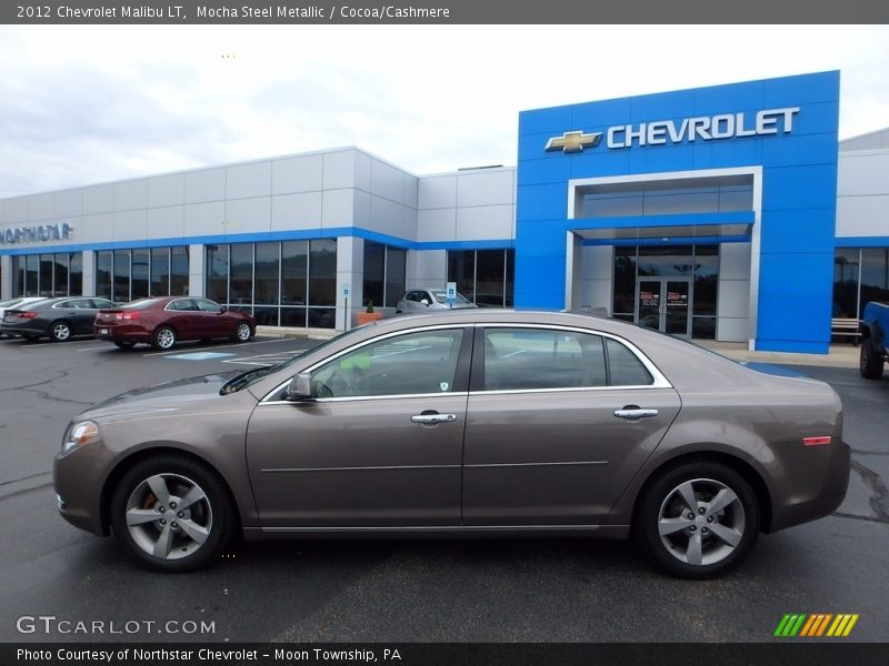 Mocha Steel Metallic / Cocoa/Cashmere 2012 Chevrolet Malibu LT