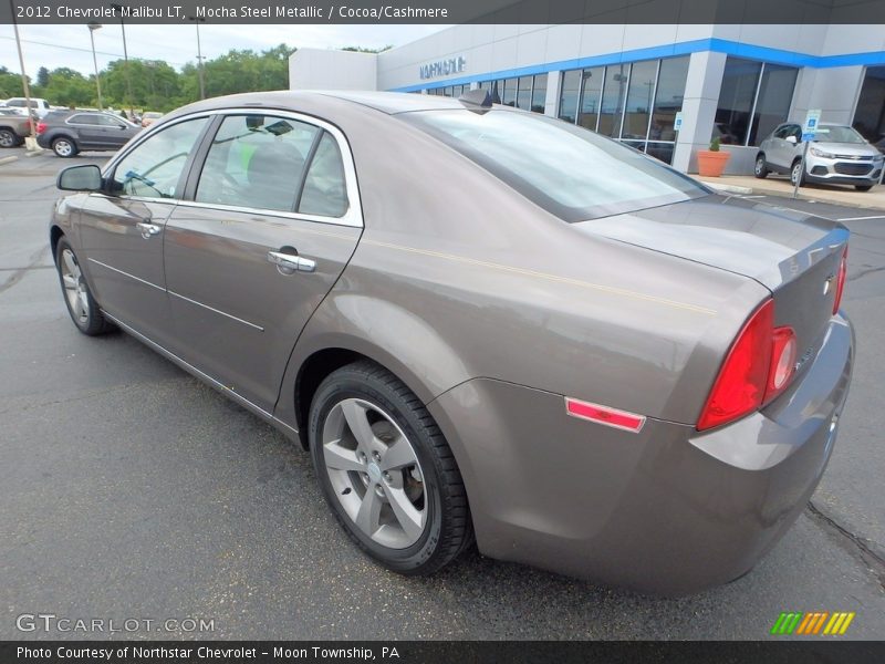 Mocha Steel Metallic / Cocoa/Cashmere 2012 Chevrolet Malibu LT