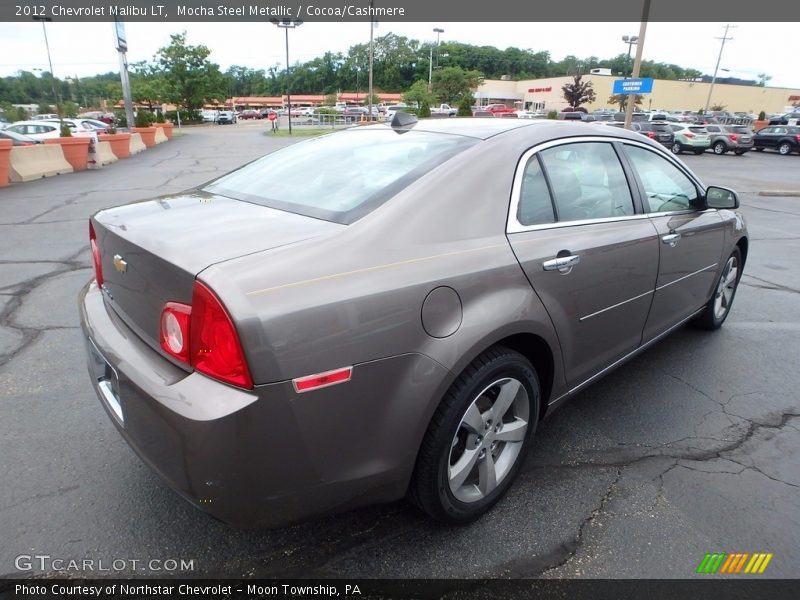 Mocha Steel Metallic / Cocoa/Cashmere 2012 Chevrolet Malibu LT