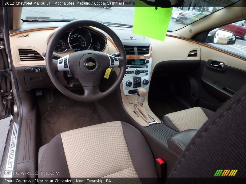 Mocha Steel Metallic / Cocoa/Cashmere 2012 Chevrolet Malibu LT