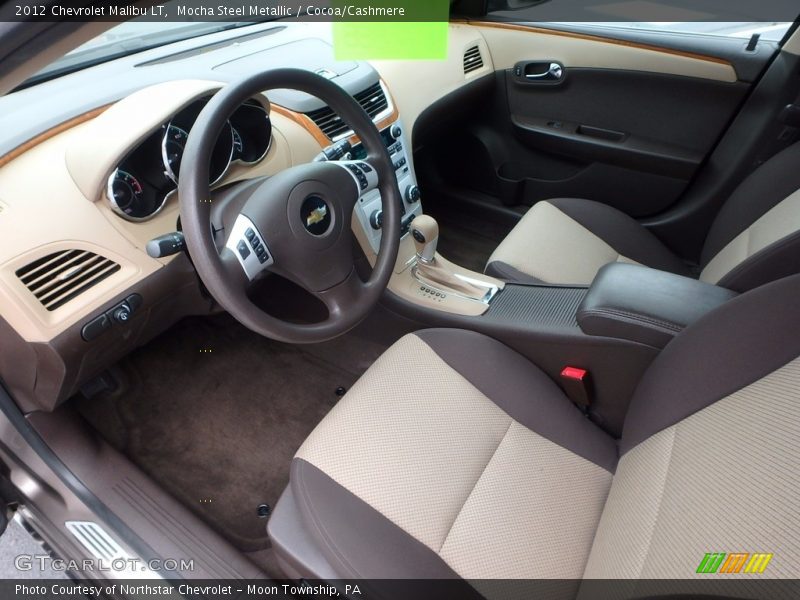 Mocha Steel Metallic / Cocoa/Cashmere 2012 Chevrolet Malibu LT