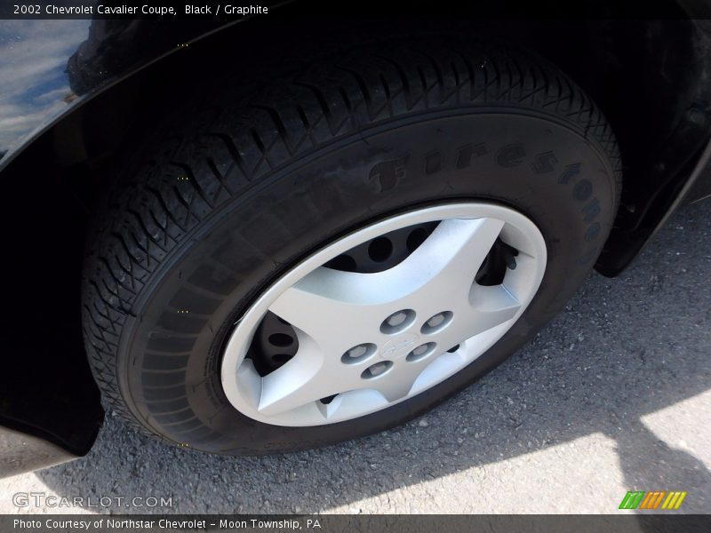 Black / Graphite 2002 Chevrolet Cavalier Coupe