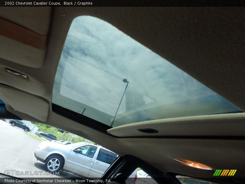Black / Graphite 2002 Chevrolet Cavalier Coupe