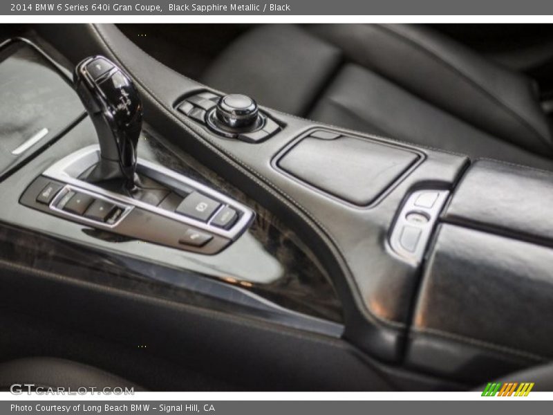 Black Sapphire Metallic / Black 2014 BMW 6 Series 640i Gran Coupe