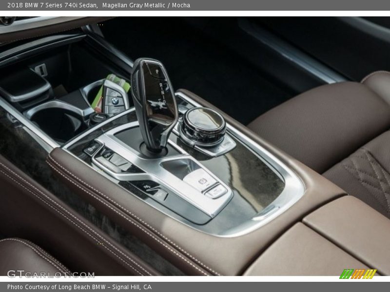 Magellan Gray Metallic / Mocha 2018 BMW 7 Series 740i Sedan