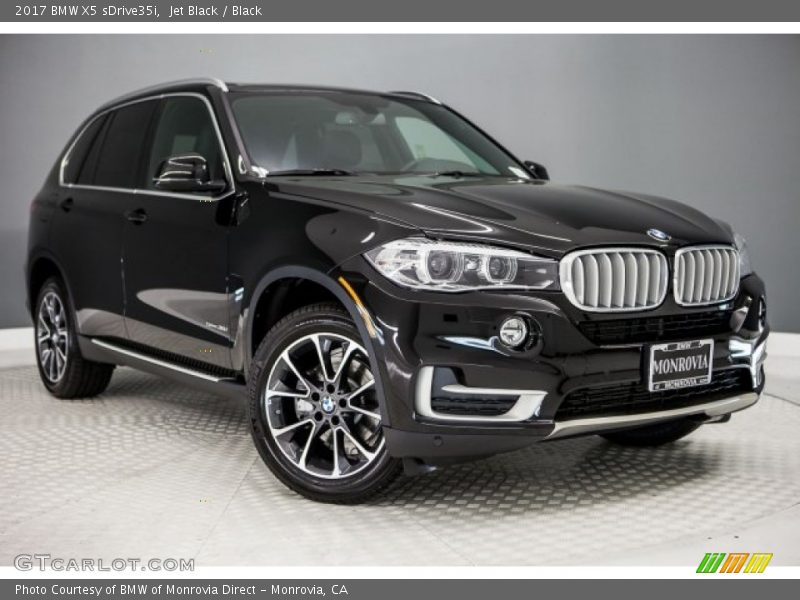 Jet Black / Black 2017 BMW X5 sDrive35i