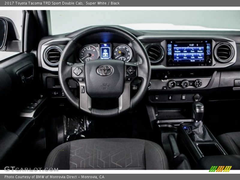 Dashboard of 2017 Tacoma TRD Sport Double Cab