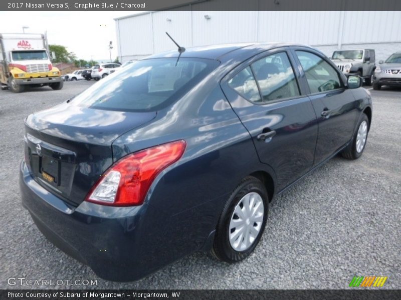 Graphite Blue / Charcoal 2017 Nissan Versa S