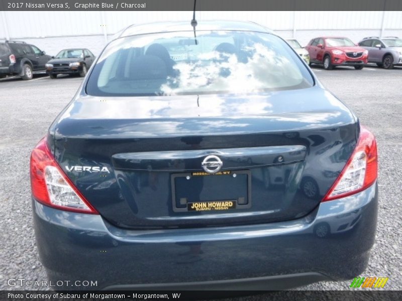 Graphite Blue / Charcoal 2017 Nissan Versa S