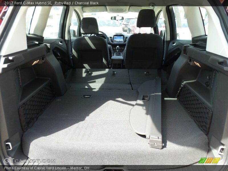 Ruby Red / Charcoal Black 2017 Ford C-Max Hybrid SE