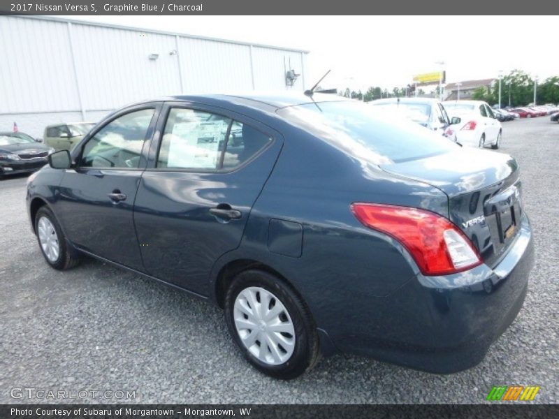 Graphite Blue / Charcoal 2017 Nissan Versa S