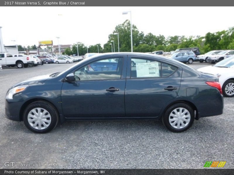 Graphite Blue / Charcoal 2017 Nissan Versa S