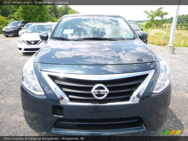 Graphite Blue / Charcoal 2017 Nissan Versa S