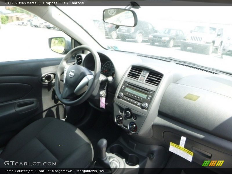 Graphite Blue / Charcoal 2017 Nissan Versa S