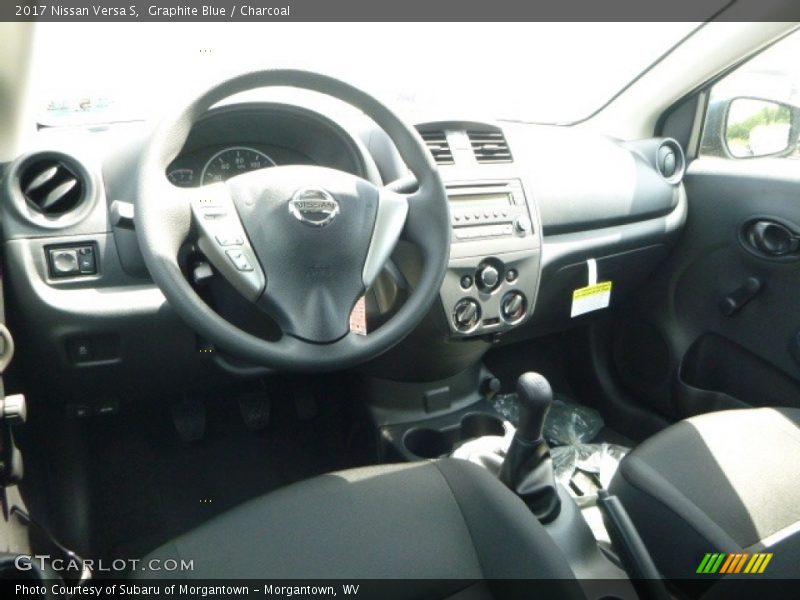 Graphite Blue / Charcoal 2017 Nissan Versa S